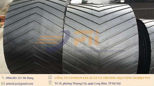 4 Băng tải cao su gân V