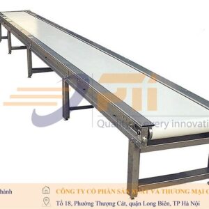 Băng tải PVC trắng