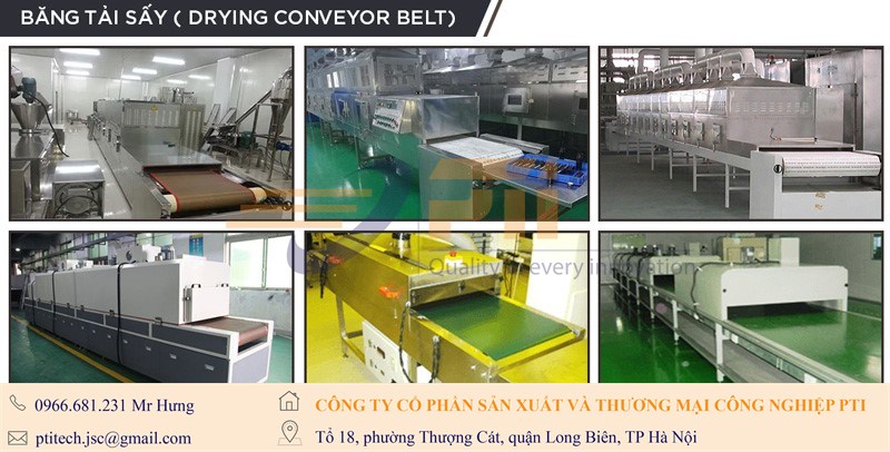 Băng tải sấy