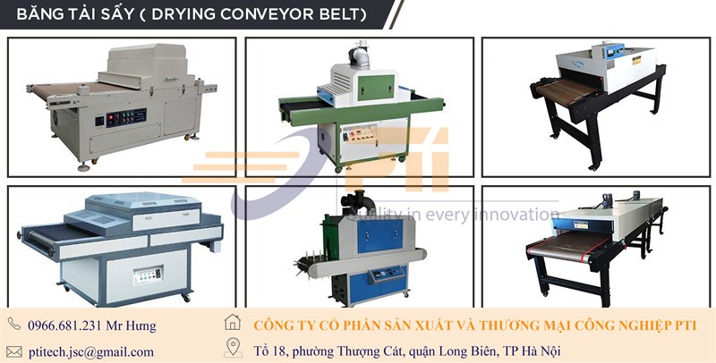 Băng tải sấy