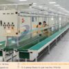 Bàn thao tác kết hợp băng tải