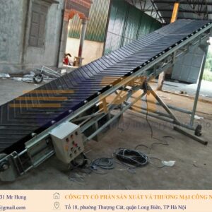 Băng tải cao su gân V