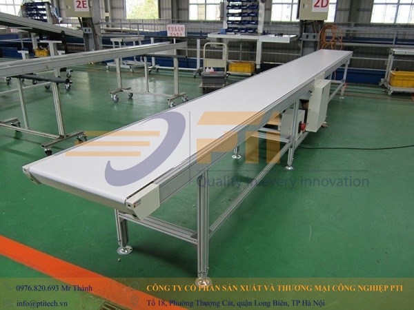 bang-tai-pvc-trang Băng tải PVC trắng