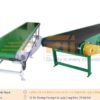 Băng tải PVC xanh
